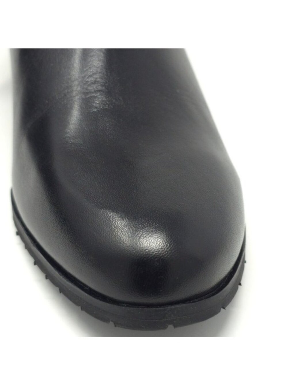 Naturalizer Bay Waterproof Heeled Ankle Boot Black Leather 11 M - Picture 8 of 14